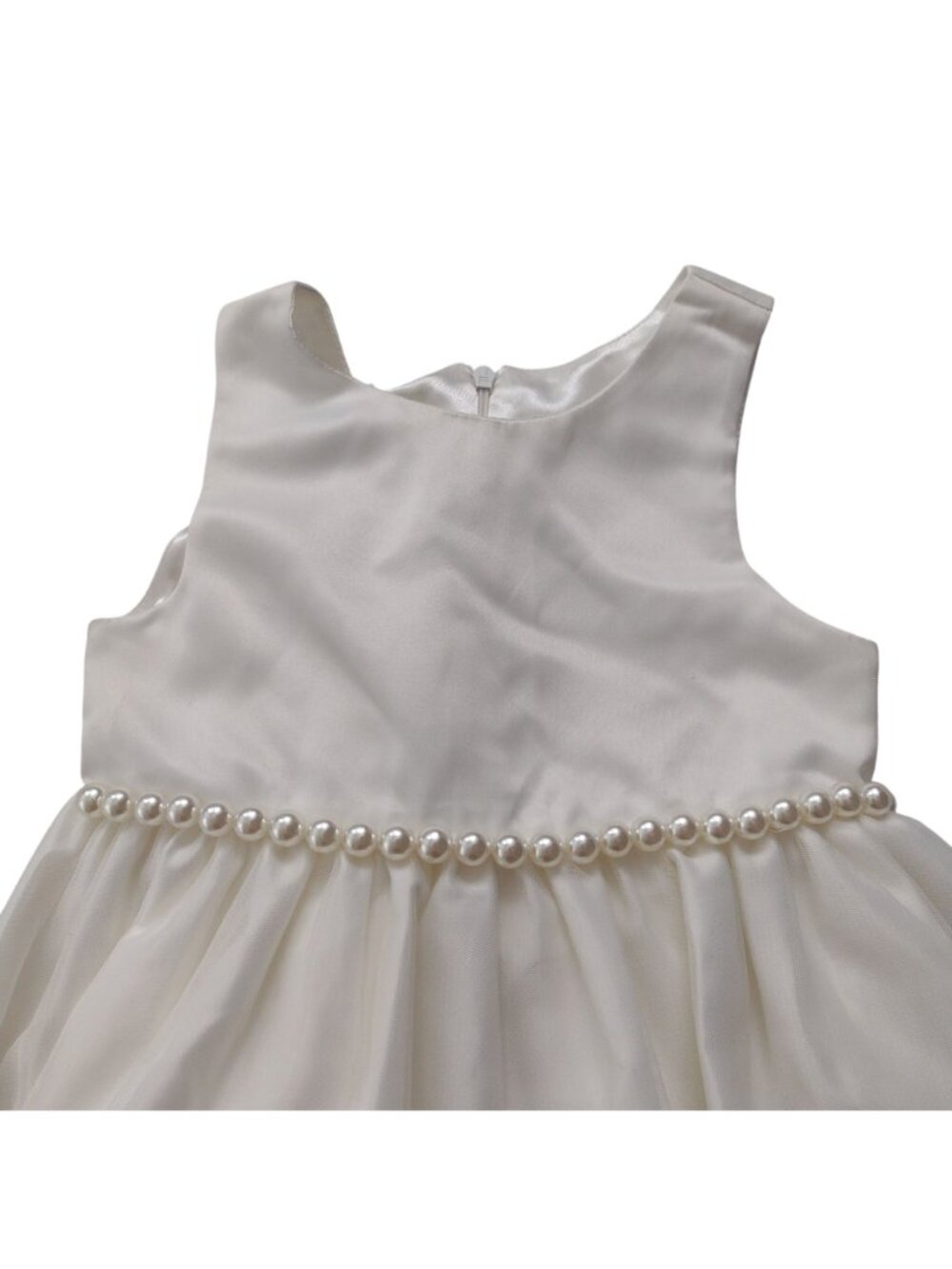 American Princess 2 Piece Dress 4 NEW 3-D Floral Pretty Flower Girl Church Dress - Picture 5 of 11